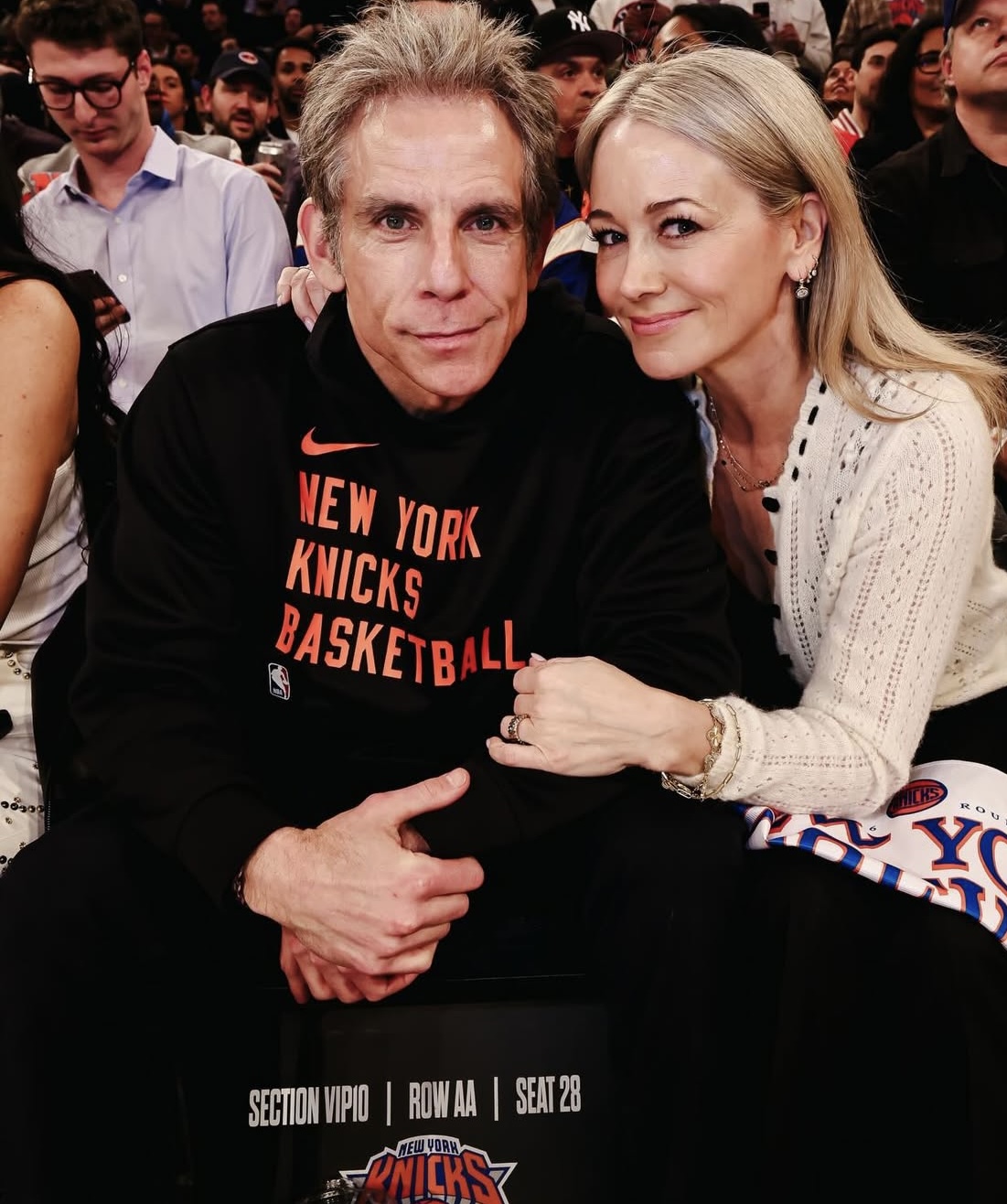 Ben Stiller & Christine Taylor